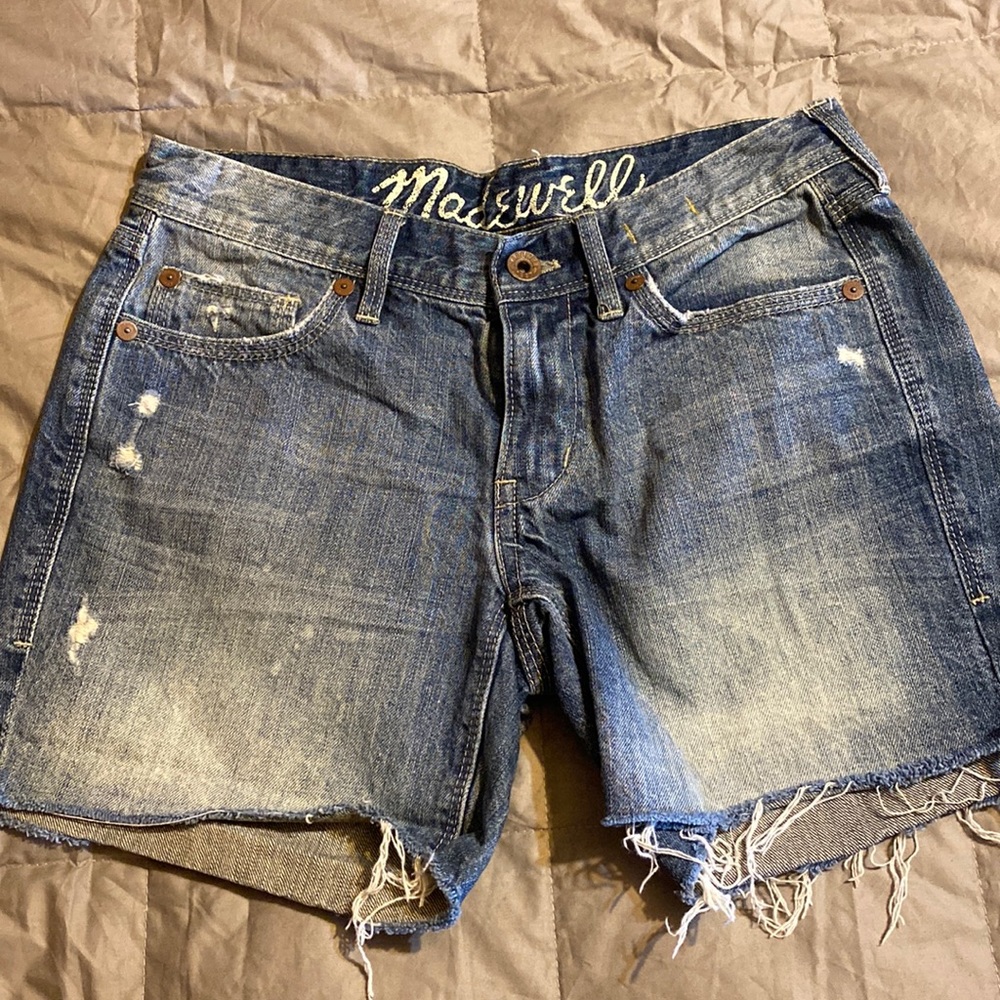 Madewell cutoff shorts